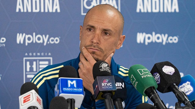 David Gonzalez en conferencia de prensa de Millonarios - @MillosFCoficial