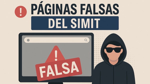 Evite caer en estafas: SIMIT alerta sobre sitios web fraudulentos Evite caer en estafas: SIMIT alerta sobre sitios web fraudulentos