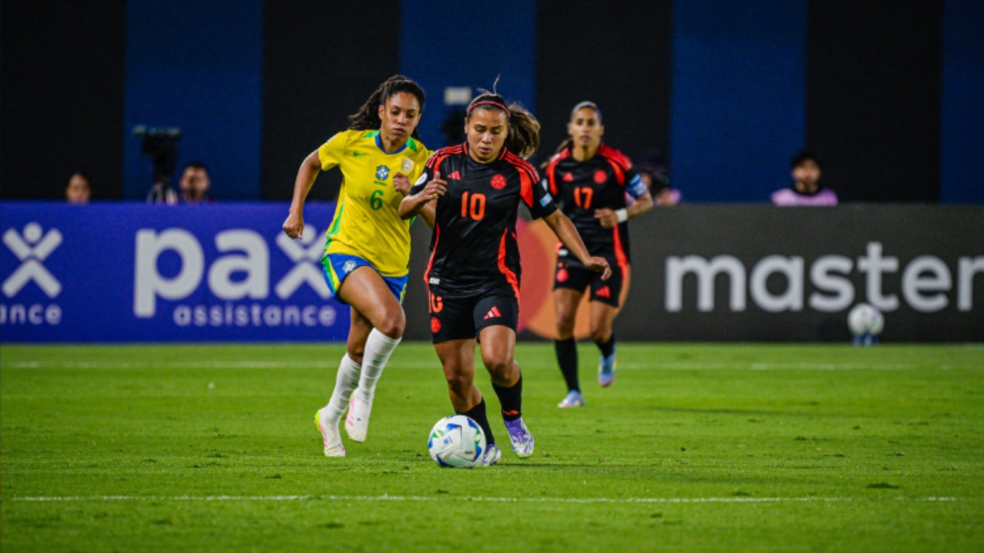 Colombia vs. Brasil - Femenino Colombia vs. Brasil - Femenino