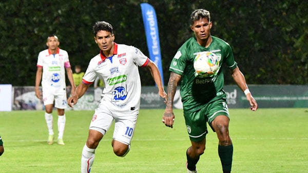 El árbitro anuló este gol de Unión Magdalena ante La Equidad