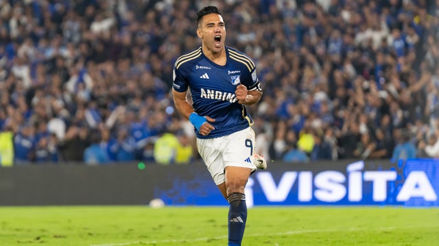 Falcao jugó durante un año en Millonarios