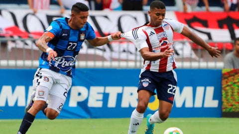 Junior tuvo una gran opción ante Boyacá Chicó