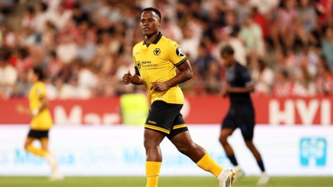 Jhon Arias marcó su primer gol con Wolves