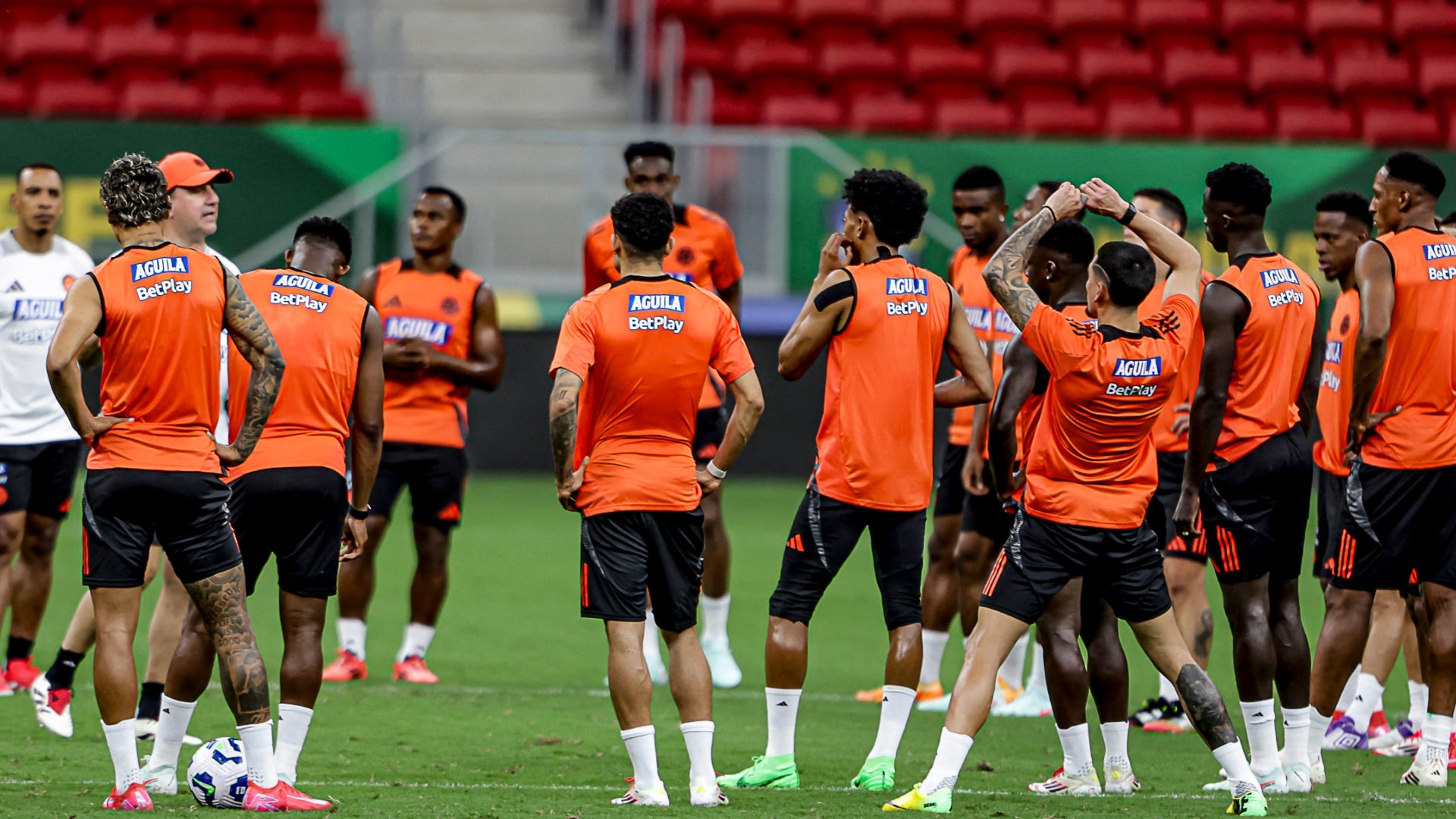 Entrenamiento de selección Colombia - AFP