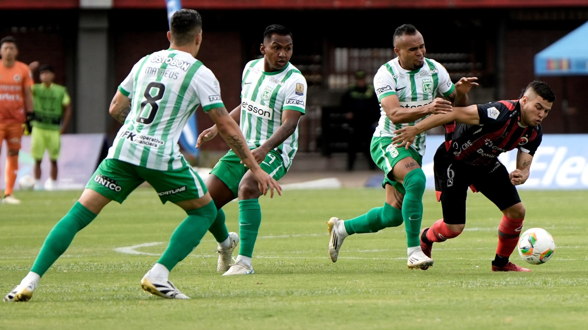 Marlos Moreno casi anota su primer gol ante Cúcuta Marlos Moreno casi anota su primer gol ante Cúcuta