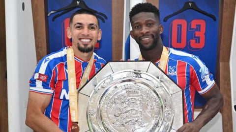 Daniel Muñoz y Jefferson Lerma, campeones de la Community Shield - @jeffersonlerma