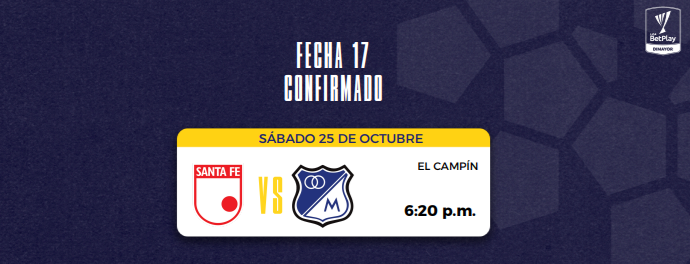fecha clasico bogotano
