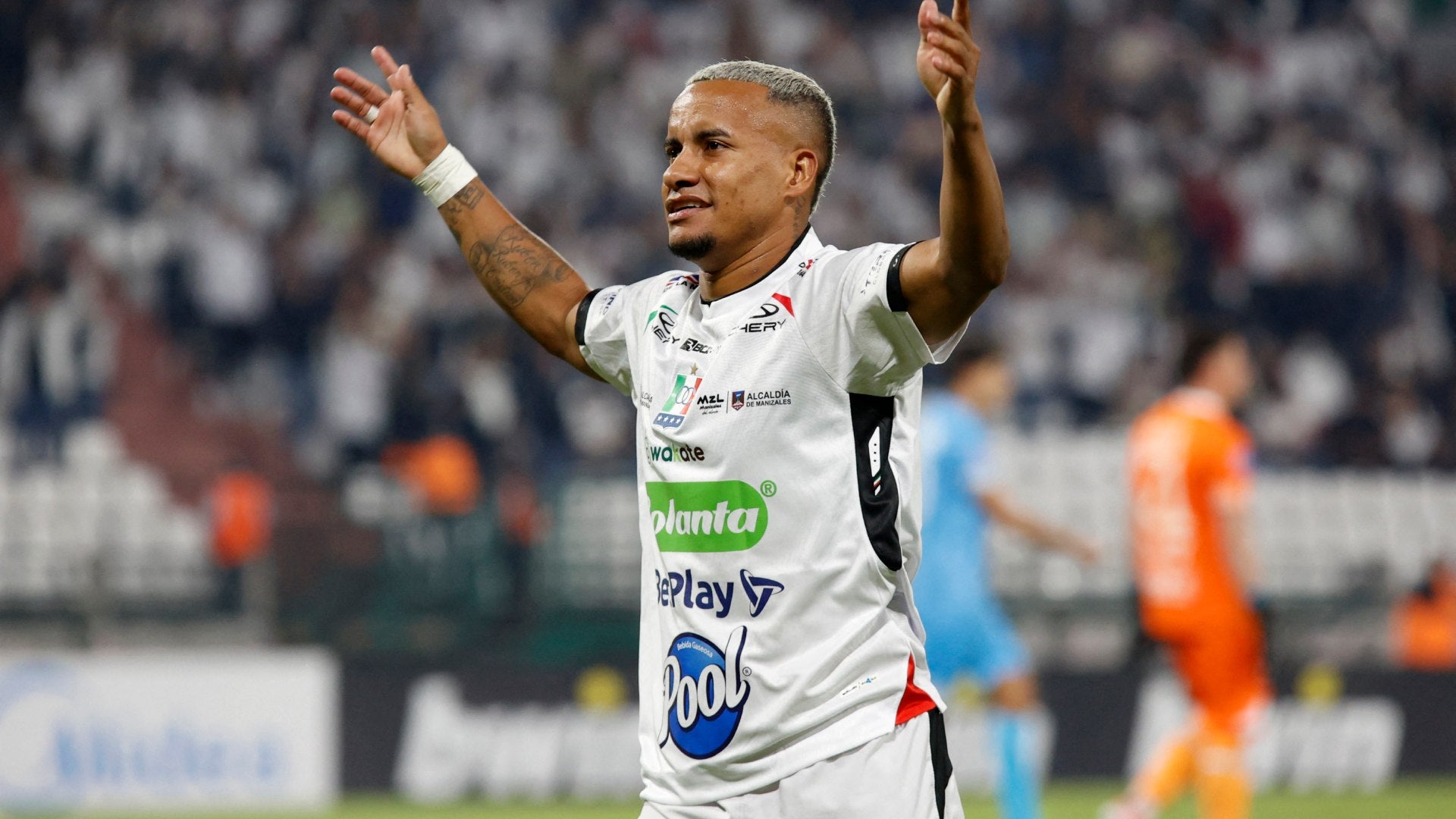 Michael Barrios tuvo dos opciones de gol para Once Caldas