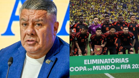 Chiqui Tapia habló sobre la selección Colombia