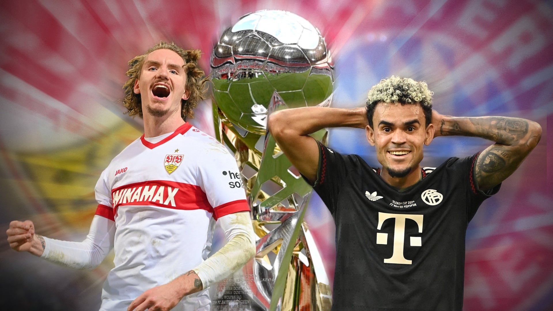Stuttgart vs Bayer Munich por la Supercopa Alemana - AFP
