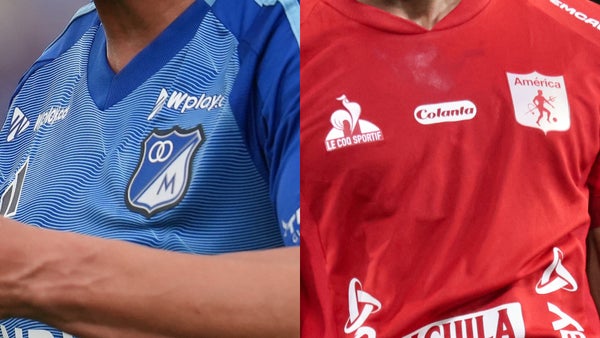 Néiser Villarreal posó con la camiseta de América de Cali