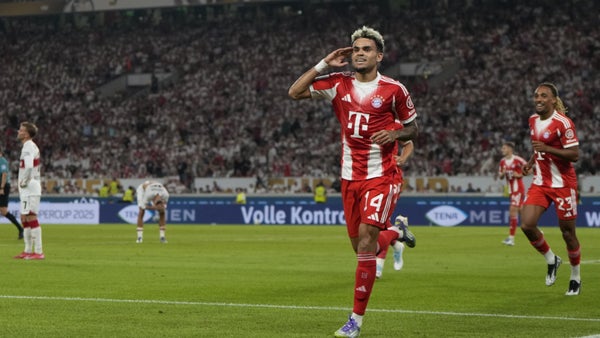 Luis Díaz le dio el primer título a Bayern Múnich en Alemania