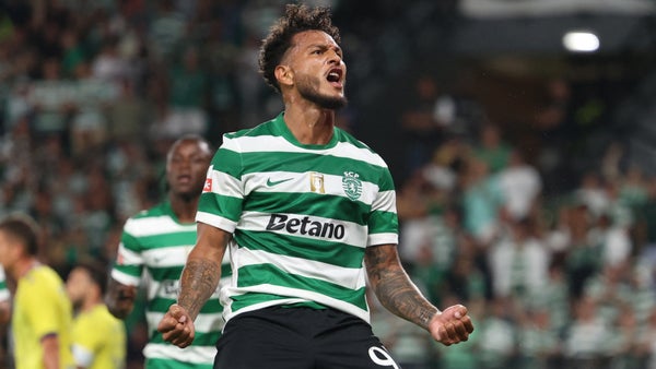 Luis Suárez volvió a marcar gol para Sporting de Portugal