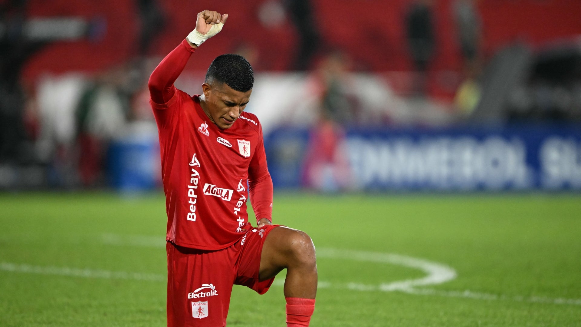 Cristián Barrios sería titular con América vs Fluminense - AFP