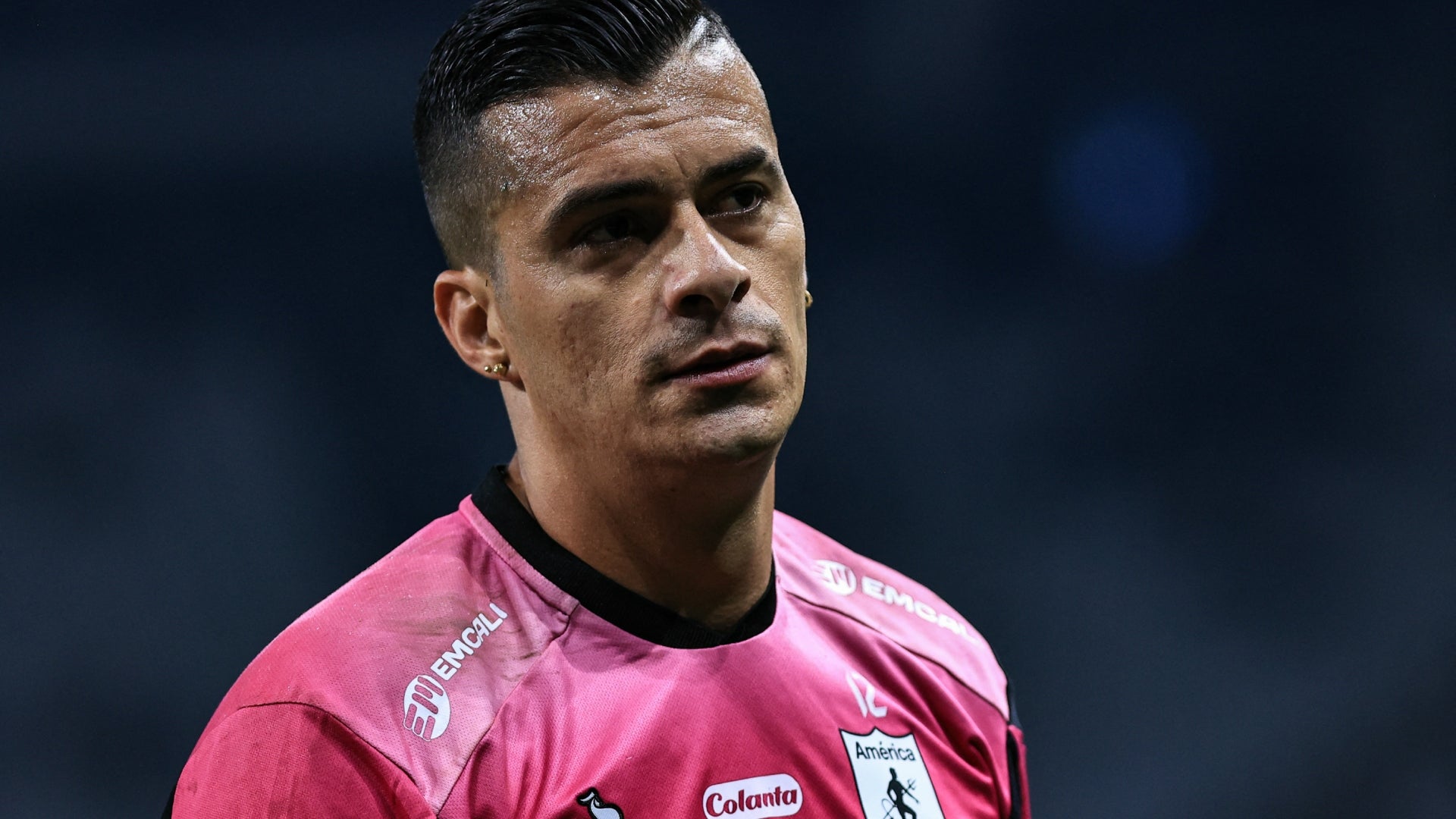 Jorge Soto habló de la eliminación de América en Sudamericana _ AFP