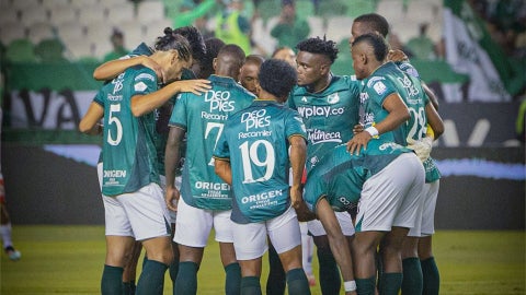 Deportivo Cali durante la fecha 7 - @AsoDeporCali