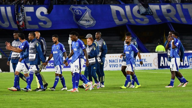 Millonarios es colero de la Liga BetPlay