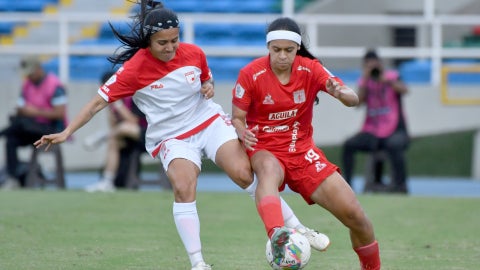 América tuvo una buena oportunidad ante Santa Fe