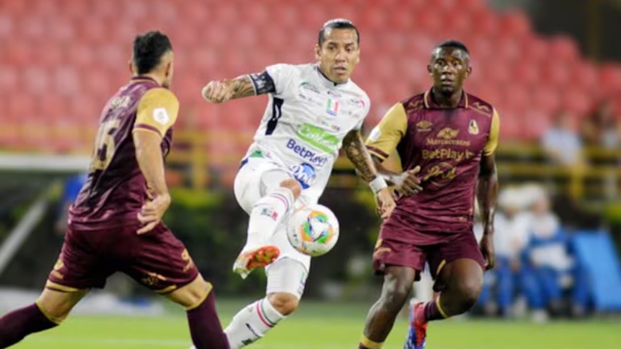 Once Caldas y Tolima comenzaron el duelo con llegadas de peligro