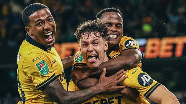 Jhon Arias brilló en su primera victoria con Wolves en Inglaterra Jhon Arias brilló en su primera victoria con Wolves en Inglaterra