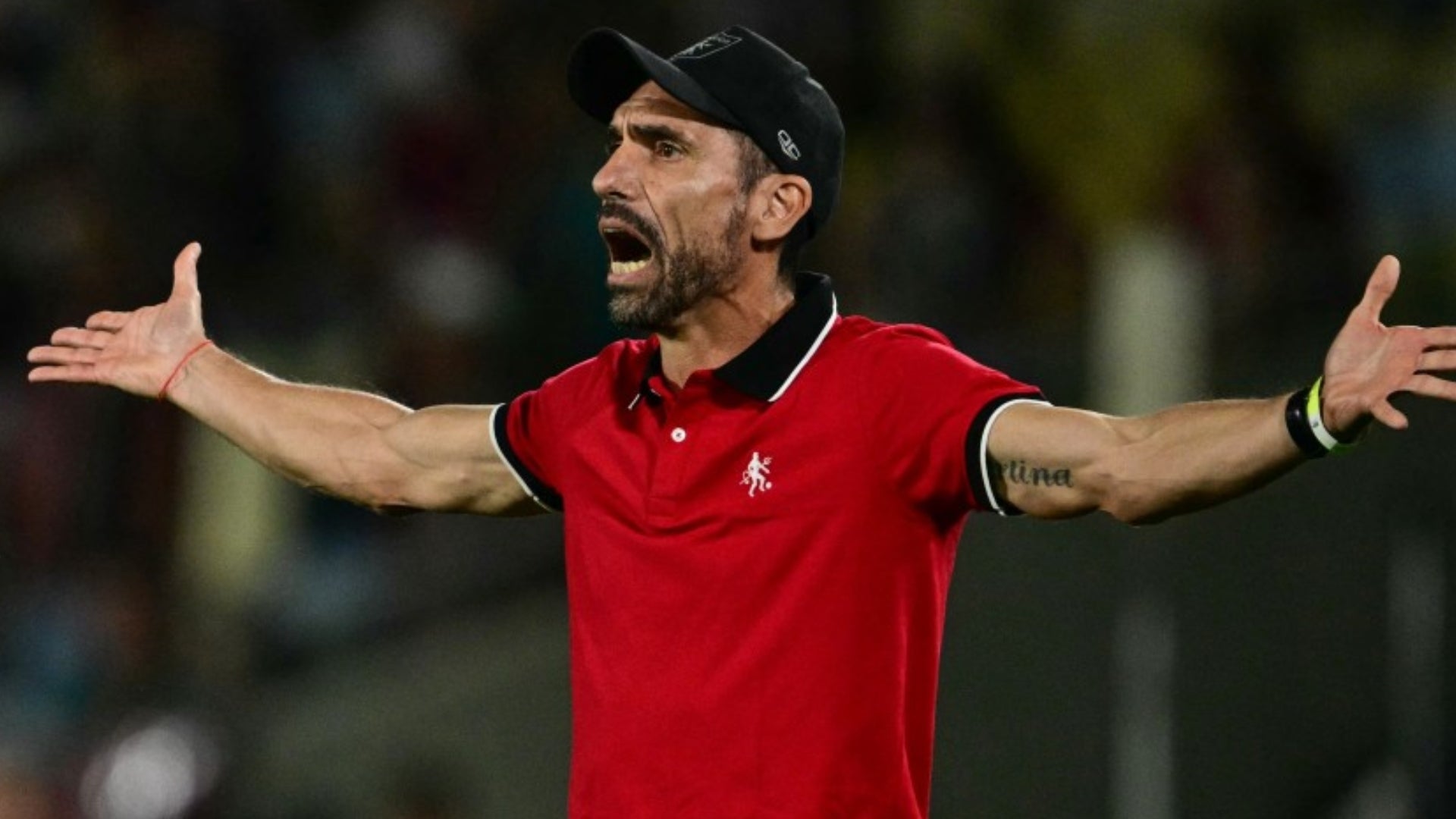 Gabriel Raimondi, DT de America de Cali - AFP