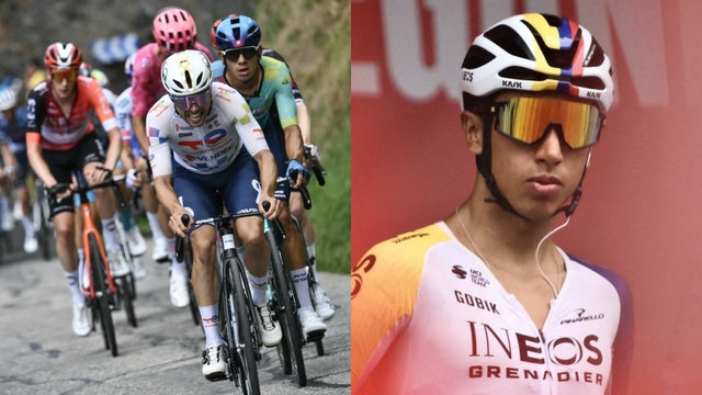 Harold Tejada y Egan Bernal, protagonistas de la vuelta a españa - AFP