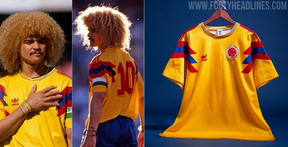 La camiseta de la selección Colombia de 1990 tendría un remake