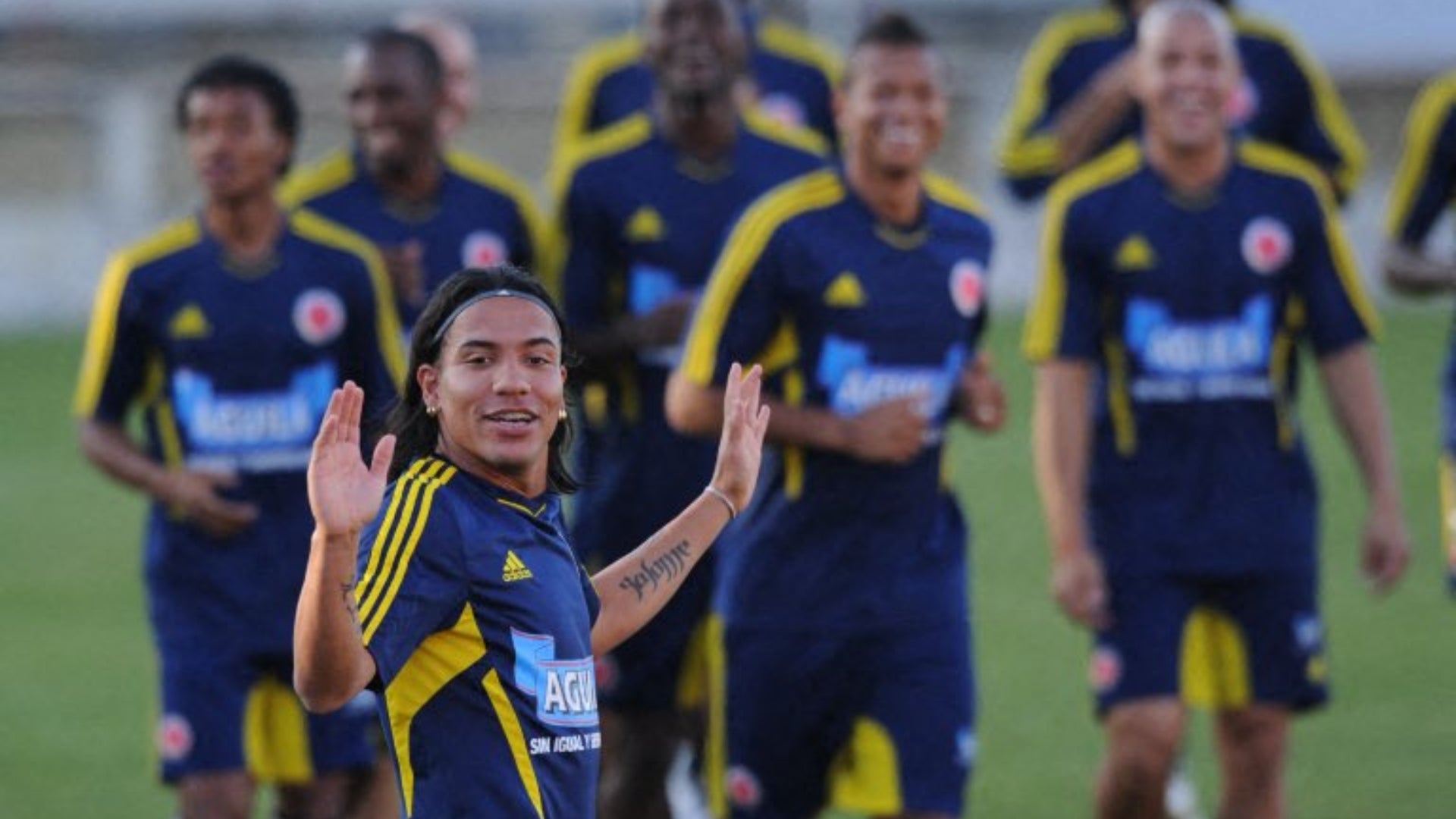Dayro Moreno en selección Colombia - AFP