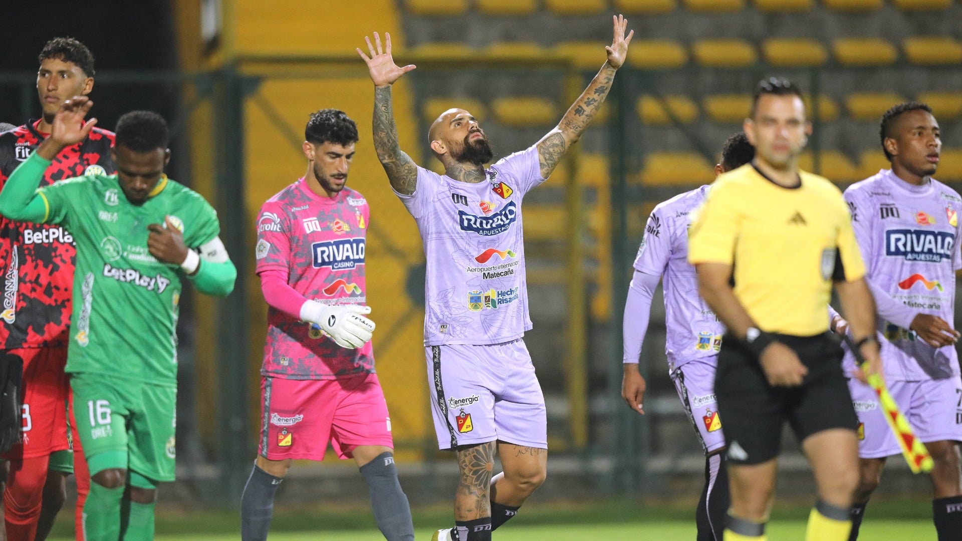 Penalti en Real Cundinamarca vs Pereira - VizzorImage