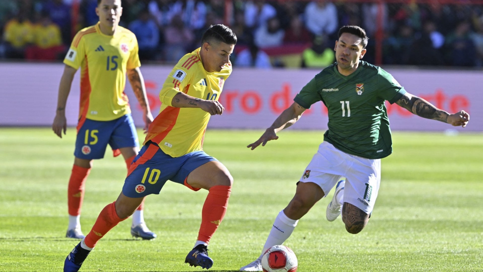 Colombia se enfrentará a Bolivia
