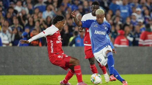 Millonarios estuvo muy cerca de marcar el gol ante Santa Fe Millonarios estuvo muy cerca de marcar el gol ante Santa Fe