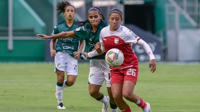 Programación de la final femenina Santa Fe vs Cali - VizzorImage