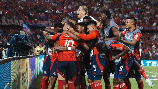 Independiente Medellín celebra en el clásico vs Nacional - @DIM_Oficial