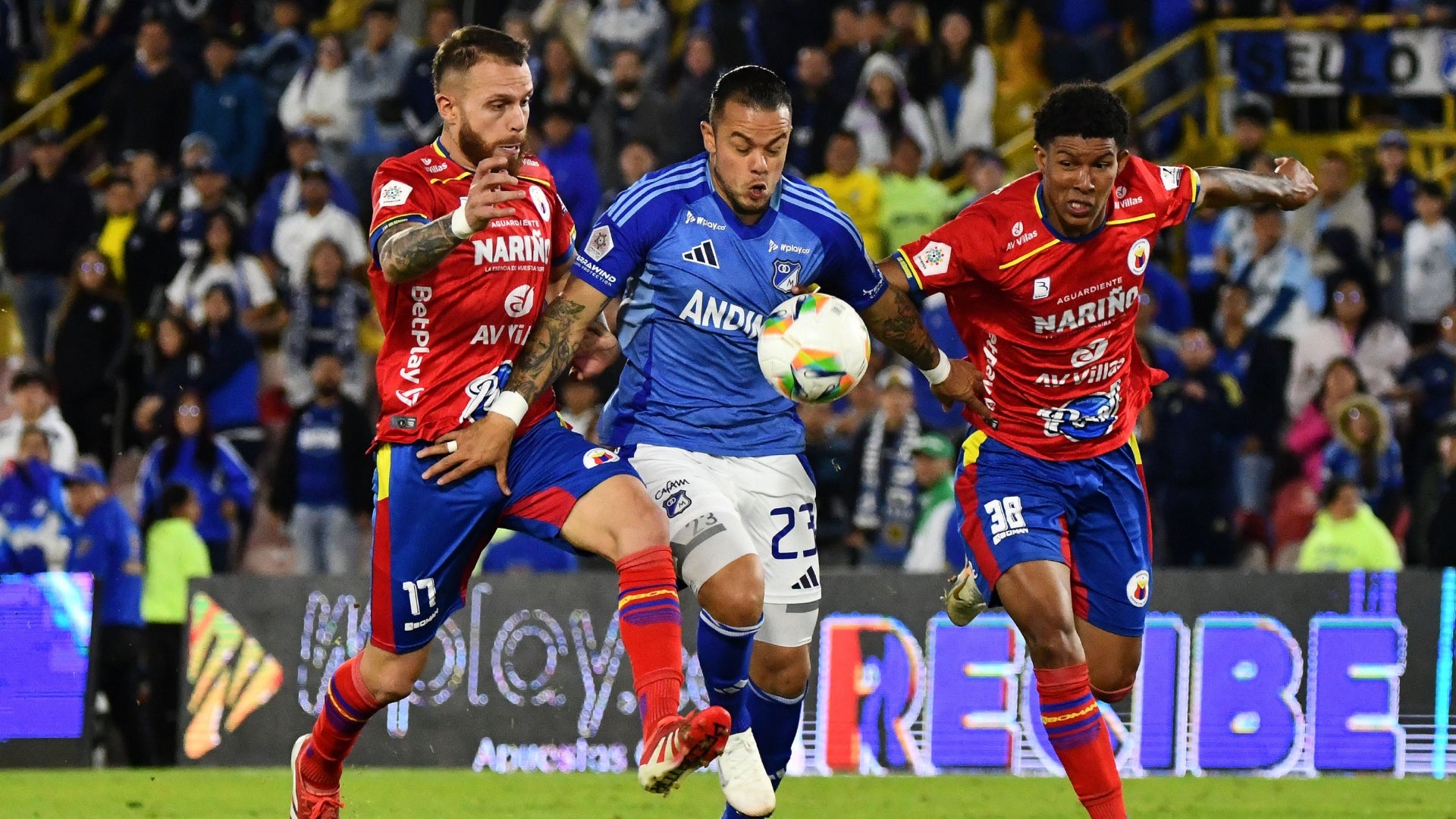 Millonarios derrotó a Deportivo Pasto