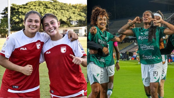 Así llegan Santa Fe y Cali a la final de la Liga Femenina BetPlay 2025