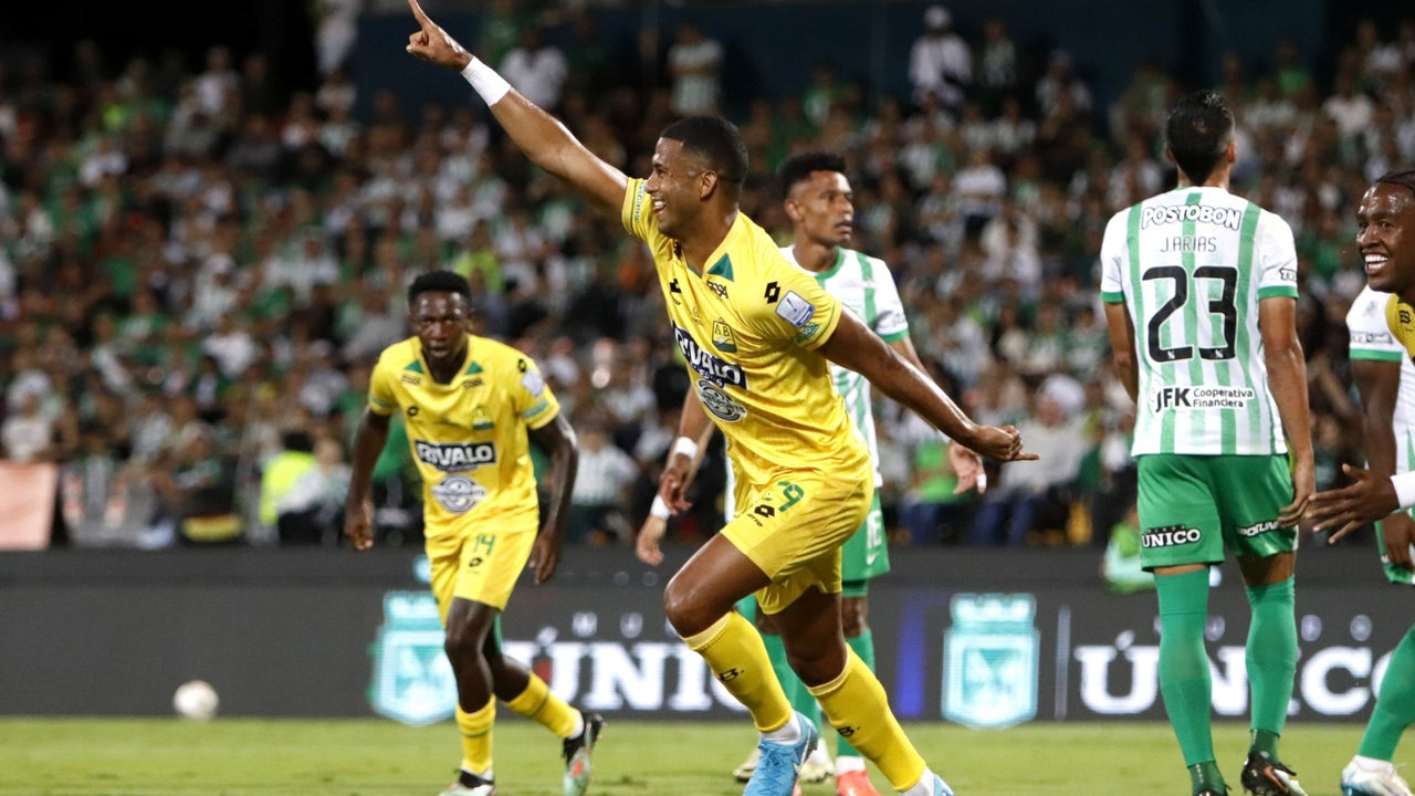 Bucaramanga logró un batacazo tras vencer a Nacional en el Atanasio