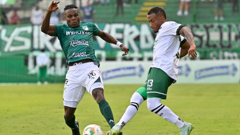 Cali perdió un hombre vs La Equidad - VizzorImage