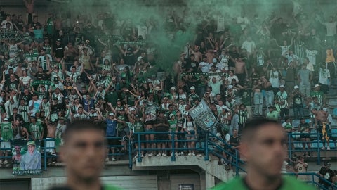 Atletico Nacional por poco le marca a Unión Magdalena - @nacionaloficial