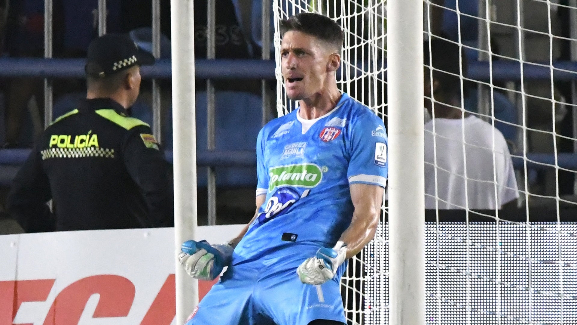 Joaquin Mattalia nego el gol de Nacional a Union - VizzorImage
