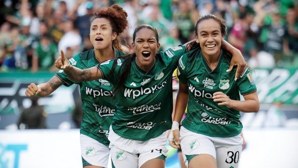 Así celebró Deportivo Cali su tercer título en la Liga Femenina BetPlay