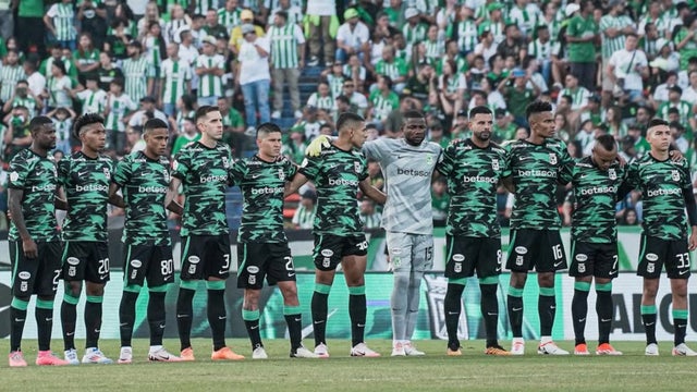 Formación de Atlético Nacional