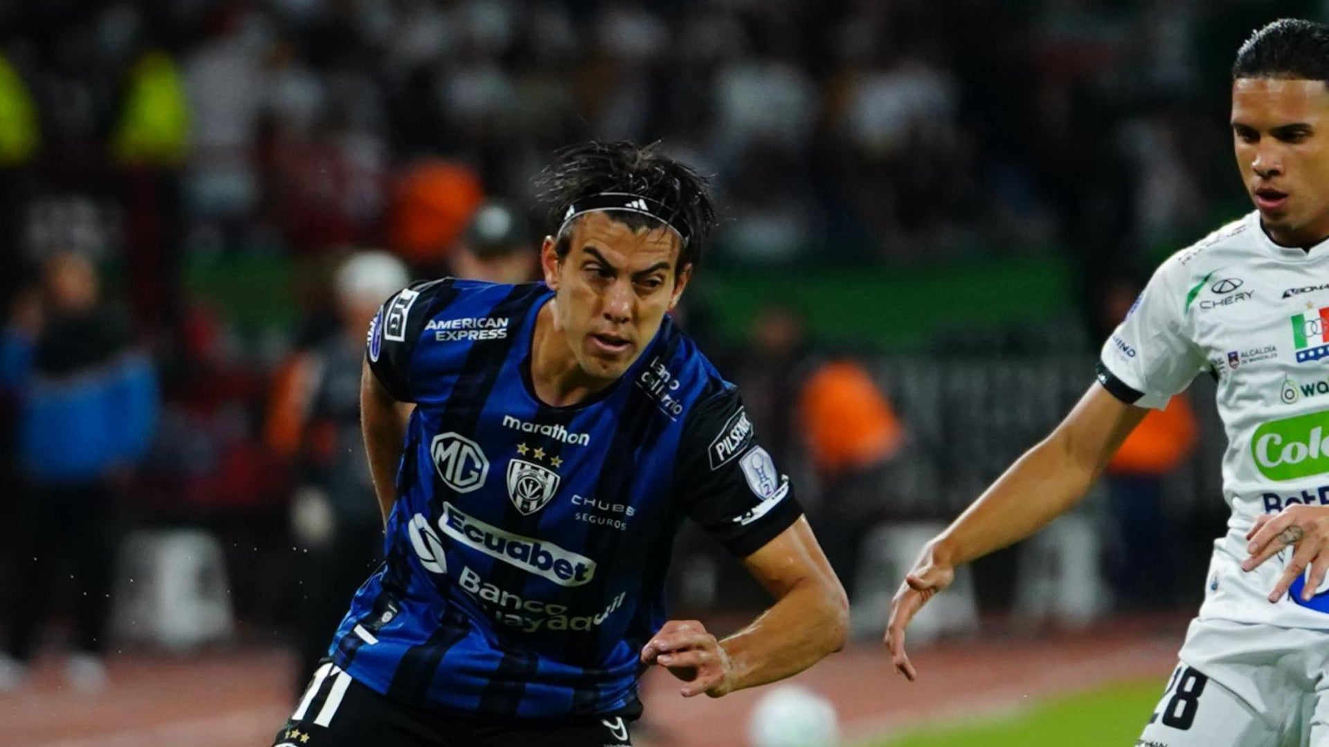 Independiente del Valle le marcó gol a Once Caldas en Manizales - @IDV_EC