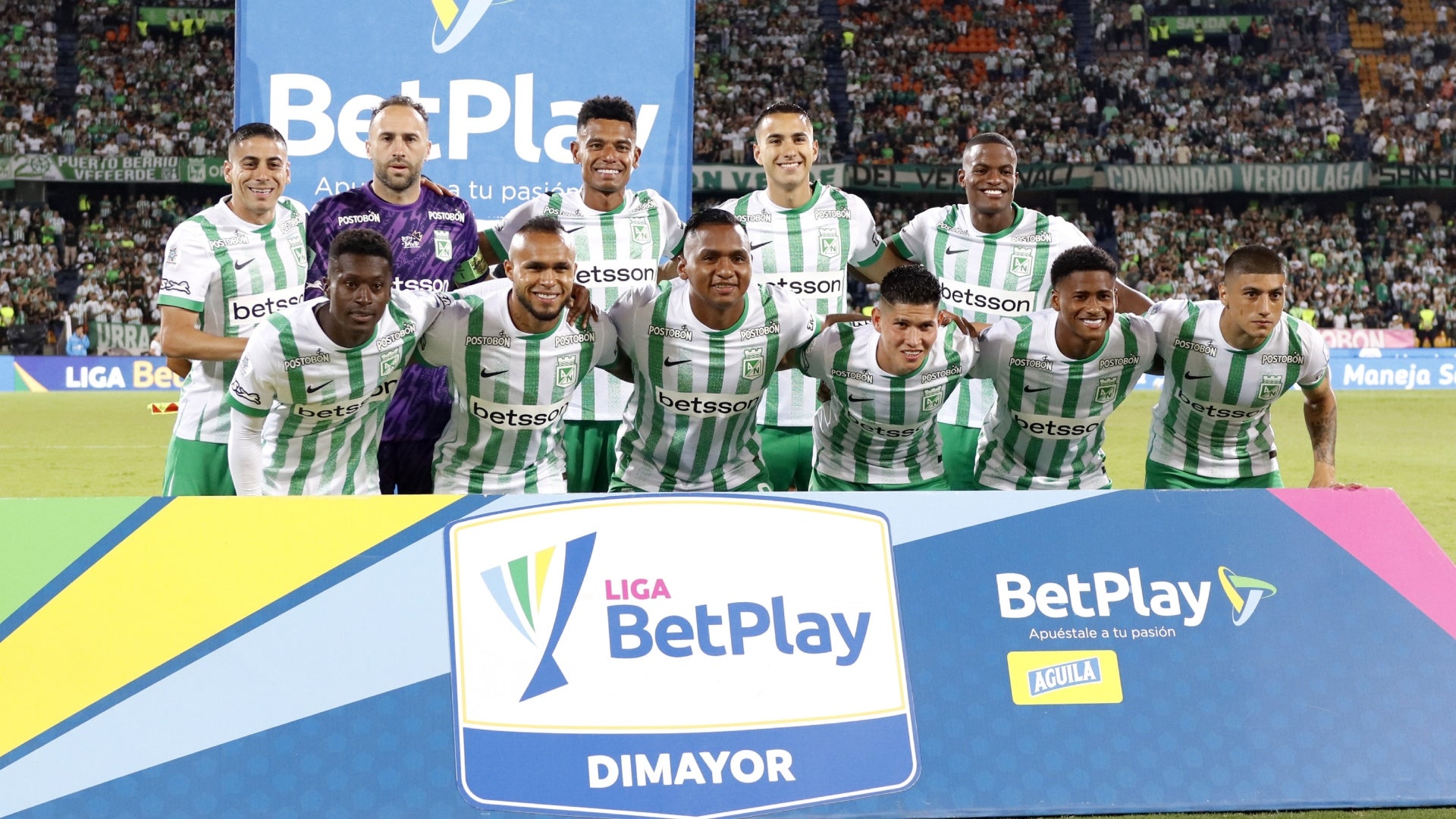 Alineación de Nacional