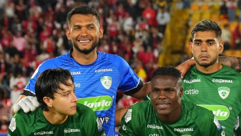 Esteban nego el gol de Santa Fe a La Equidad - VizzorImage