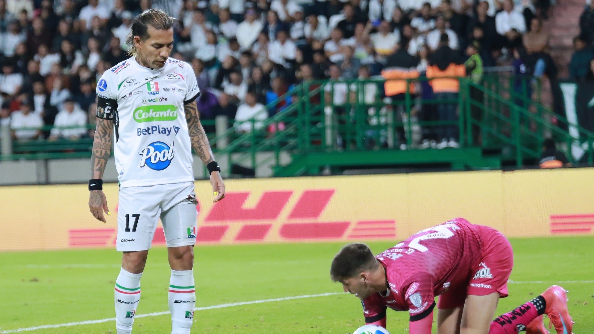 Dayro Moreno le pidio perdon a Once Caldas tras la Sudamericana - VizzorImage