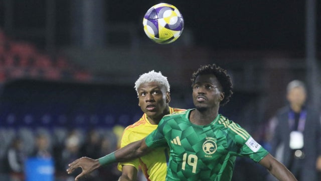 En Colombia 1-0 Arabia se pidió el uso del FVS para revisar el gol 'tricolor' - AFP