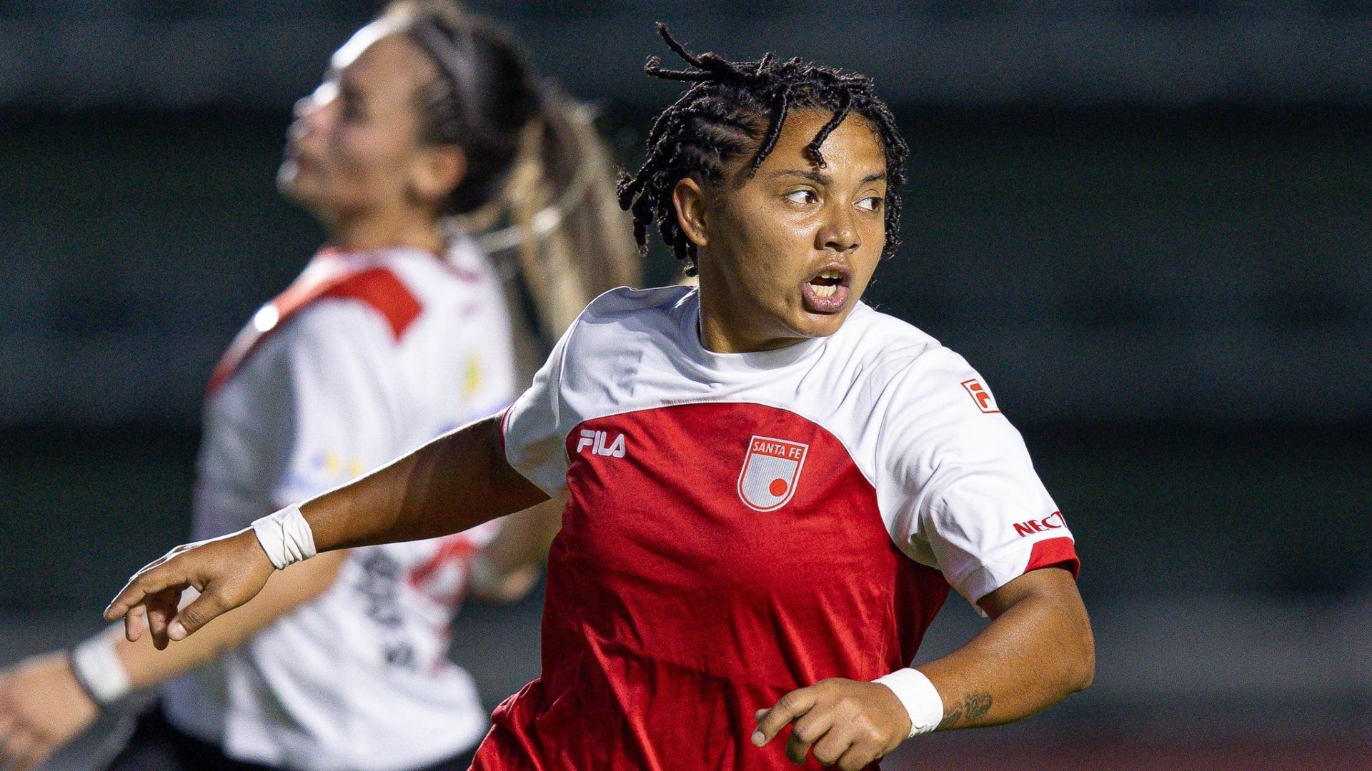 Anularon jugada de gol de Santa Fe en Libertadores - @LibertadoresFEM