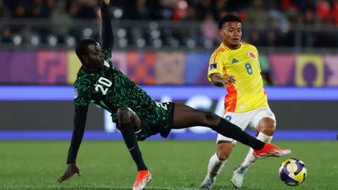 Colombia empató con Nigeria