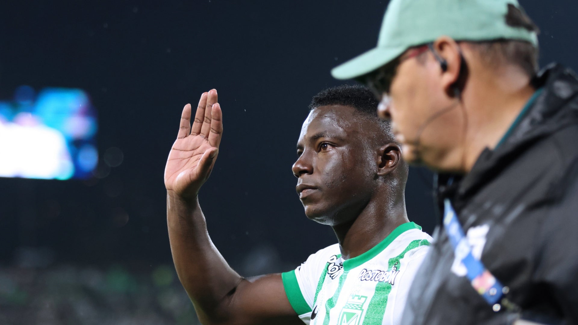 Marino Hinestroza reconoció el mal partido que jugo en Nacional - VizzorImage