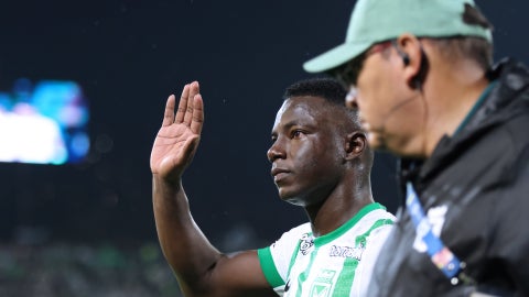 Marino Hinestroza reconoció el mal partido que jugo en Nacional - VizzorImage